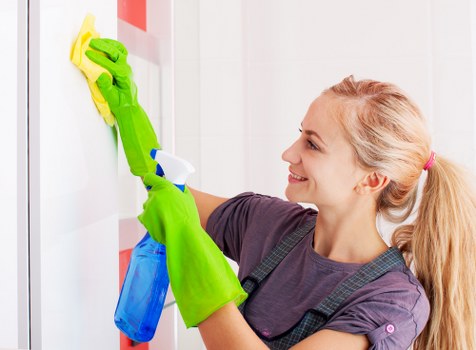 Professional carpet cleaning in a home living room