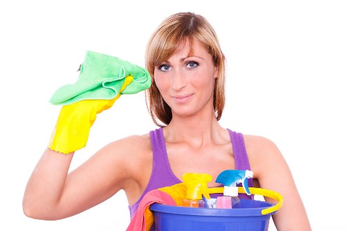 Junk removal team providing a transparent quote for a residential cleanup